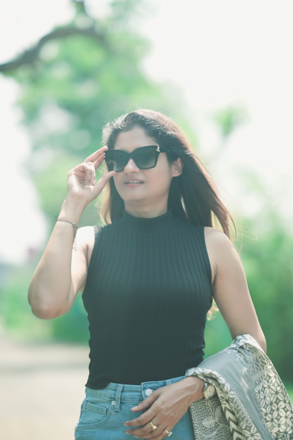 Mandakini Bhatia casual look