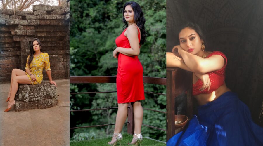 Pratibha Singh Punjabi model in saree
